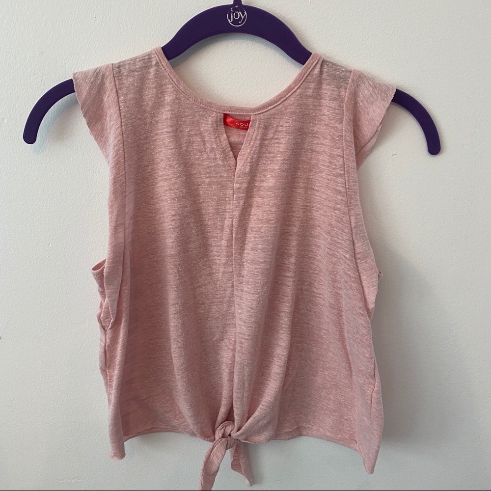 Girl’s Aqua Pink Top